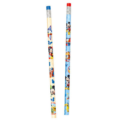 Mickey Mouse 8 Pencils For Birthday Party