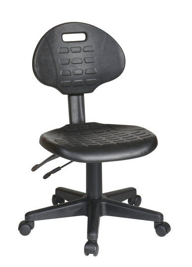 Work Smartâ„¢ Ergonomic Office Chair - Black