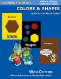Colors & Shapes Storybooks: 16 Books & 96 Flash Cards with Critters