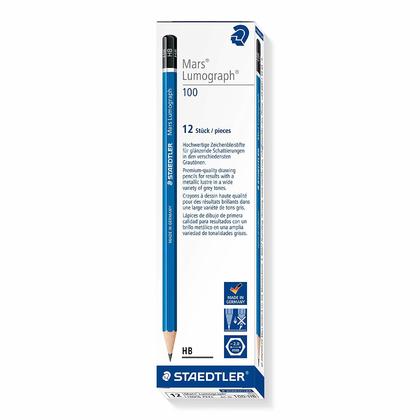 Staedtler® Mars® Lumograph® Drawing Sketching Pencils, 12/Pack - HB