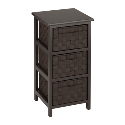 Honey Can Do OFC-0371 3-Drawer Storage Chest, OFC-03716