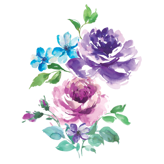WallPops Royal Roses Wall Art Kit