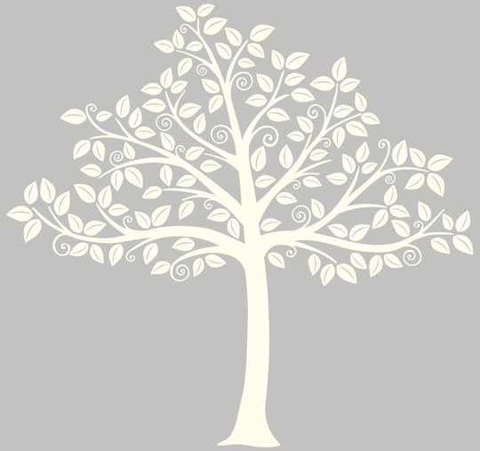 WallPops Silhouette Tree Large Wall Art Kit - 39-in x 34.5-in
