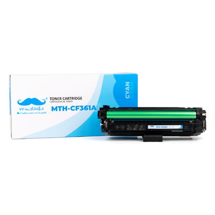 Compatible HP Color LaserJet Enterprise M533X Toner HP 508A CF361A Cyan