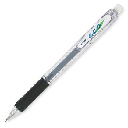 Zebra@ Jimnie Clip Eco Retractable Mechanical Pencil, 0.5mm - Black