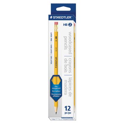 Staedtler@ Woodcased Pencils, 12/Box, Yellow 548925