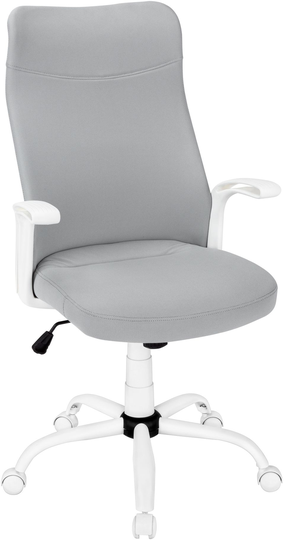 Blewel Office Chair (White & Grey)