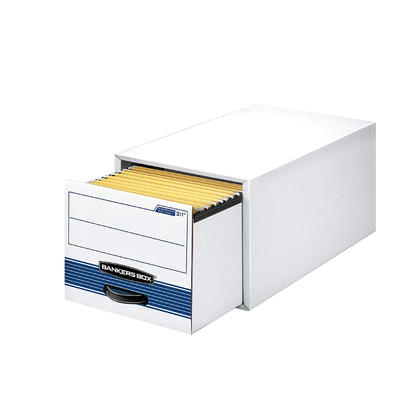 Bankers Box® Stor/Drawer® Steel Plus™ File Drawer, Stackable,12-1/2" x 23-1/4" x 10"- Letter, White