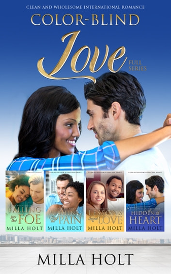Color-Blind Love Full Series (Books 1-4): Clean and Wholesome International Romance