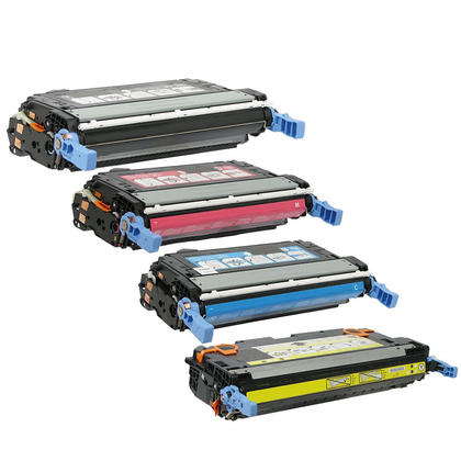 Compatible HP Color LaserJet 4700dtn Toner HP 643A Combo BK/C/M/Y