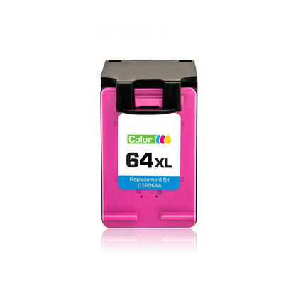HP ENVY Photo 6230 Remanufactured 64XL N9J91AN Tri-color Ink Cartridge High Yield - Economical Box
