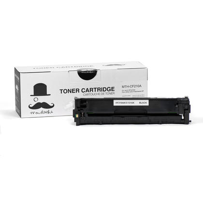 Compatible HP LaserJet Pro 200 Color M276N Black Toner Cartridge - Moustache
