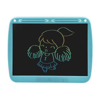 15-Inch Electronic LCD Writing Tablet with 2 Stylus - Blue
