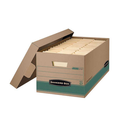 Bankers Box® Recycled STOR/FILE™ File Storage Box - Letter, 12" x 24" x 10"