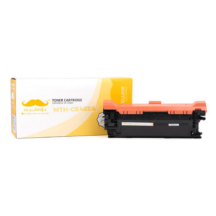 Compatible HP LaserJet Enterprise 500 Color MFP M575f Toner HP 507A CE402A Yellow