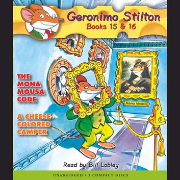 Geronimo Stilton Books #15: The Mona Mousa Code & #16: A Cheese-Colored Camper