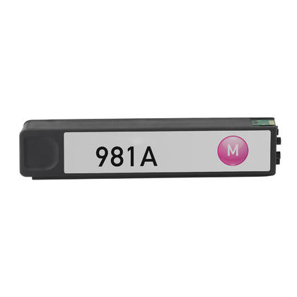 Compatible HP Enterprise Color 556xh Ink HP 981A J3M69A Magenta PageWide