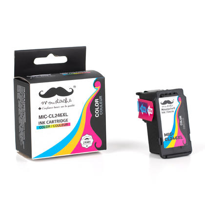 Compatible Canon PIXMA TS3425 Canon CL246XL Color Ink Cartridge (8280B001AA) - Moustache®