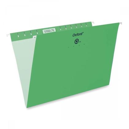 Pendaflex@ Essentials Esselte Oxford Colored Hanging File Folders - Legal ,Light Green