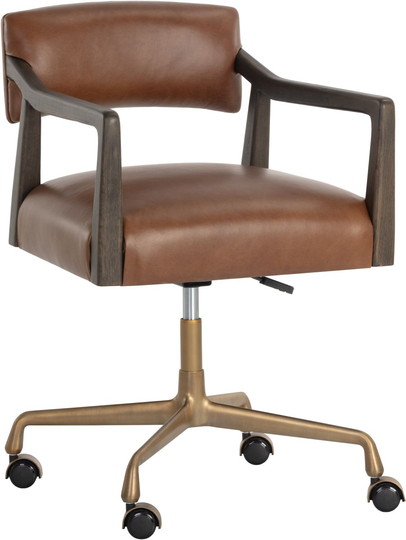 Keagan Office Chair (Shalimar Tobacco Leather)
