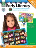 Color Photo Games: Early Literacy, Grades PK - K: 18 Full-Color Games That Reinforce Essential Early Literacy Skills