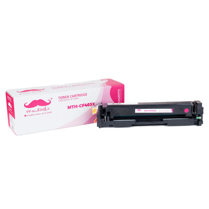 Compatible HP Color LaserJet Pro M252DW Magenta Toner Cartridge High Yield - Moustache