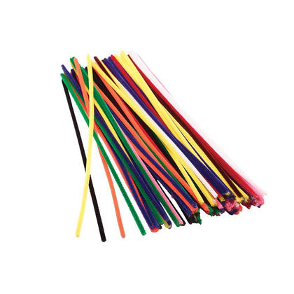 Pipe Cleaners for DIY & Art Crafts, Assorted Colors, 100/Pack