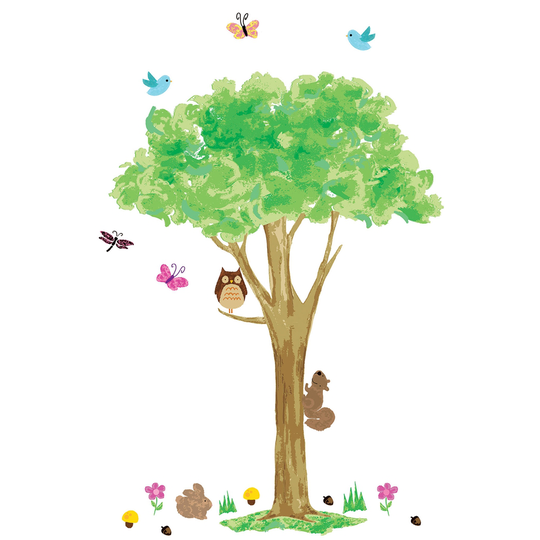 WallPops The Friendly Forest Wall Art Kit