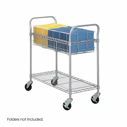 SAFCO@ Office Furniture Wire Mail Cart