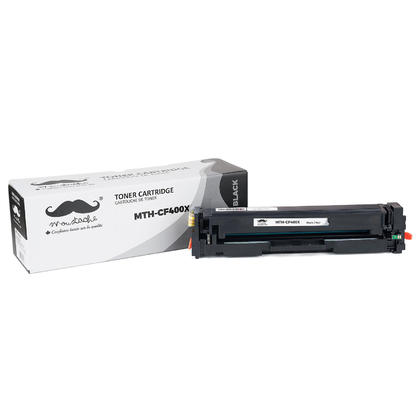 Compatible HP Color LaserJet Pro M252DW Black Toner Cartridge High Yield - Moustache