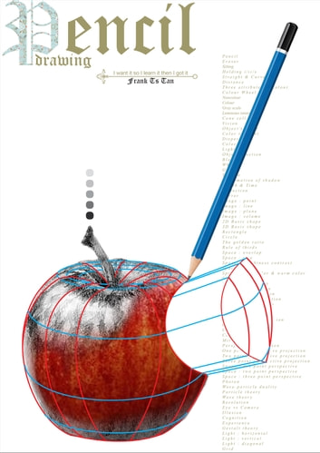Frank Ts Tan Pencil Drawing: "I want it so I learn it then I got it."