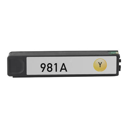 Compatible HP Enterprise Color MFP 586dn Ink HP 981A J3M70A Yellow PageWide