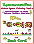 Spacenoodles Outer Space Coloring Books