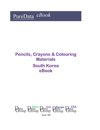 Pencils, Crayons & Colouring Materials in South Korea: Market Sales