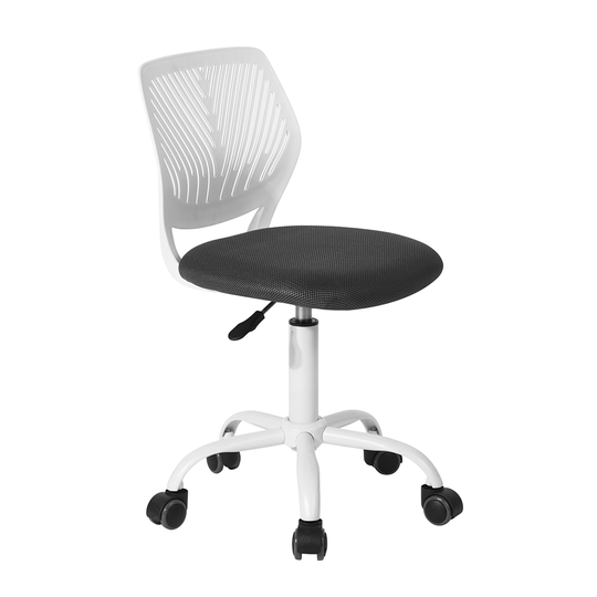 Homycasa CARNATION Colorful Office Chair Breathable Mesh - 5 Casters - Grey