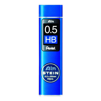 Pentel Ain Stein Tube Mechanical Pencil Leads - 0.5mm, HB 242040