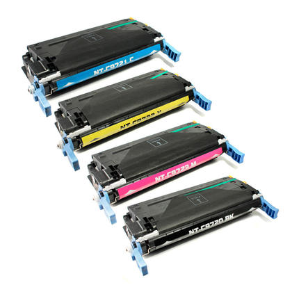 Compatible HP Color LaserJet 4650n Toner HP 641A C9720A C9721A C9722A C9723A Combo BK/C/M/Y