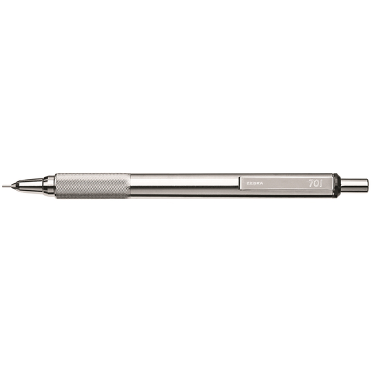 Zebra M-701 12-Pack Small Silver Mechanical Pencils