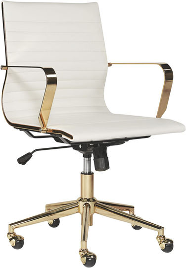 Jessica Office Chair (White)