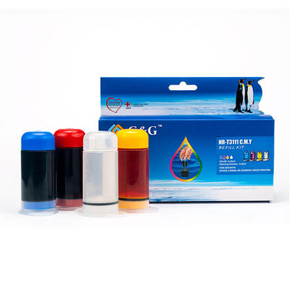 Universal Refill Kit NR-T3111CMY Color Ink C/M/Y - G&G