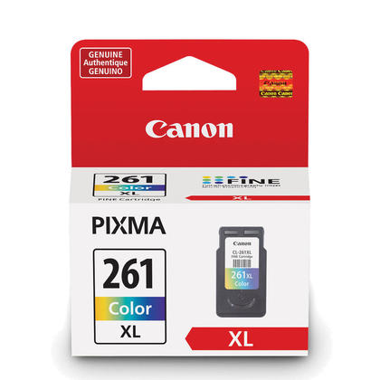 Canon CL-261XL 3724C001 Color Ink Cartridge High Yield