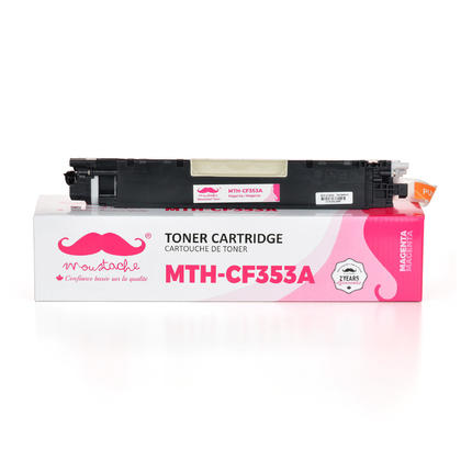 Compatible HP Color LaserJet Pro MFP M177FW Magenta Toner Cartridge - Moustache