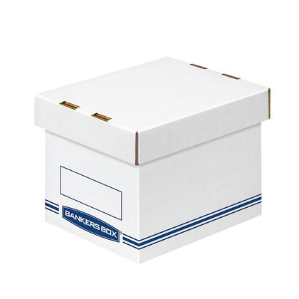 Bankers Box® Organizer Storage Boxes - Small, 6-1/2" x 6-1/2" x 9"