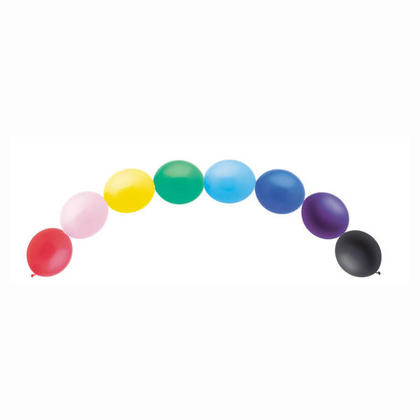 Linking Balloons Assorted Color 12" 15Pcs