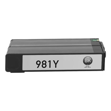 Compatible HP PageWide Enterprise Color Flow MFP 586z 981Y L0R16A Black PageWide Ink Cartridge Extra High Yield