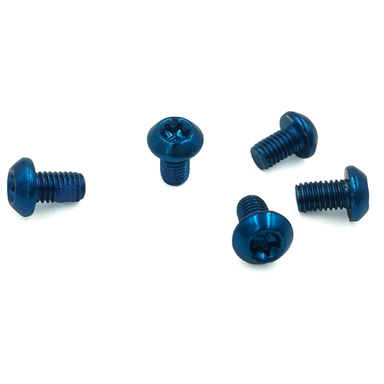 Wolf Tooth CAMO Chain Ring Bolts - Blue