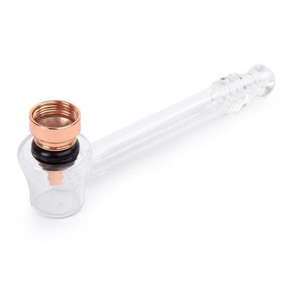 Moji Mellow, Glass Pipe, 1 Randomized Color Per Pack