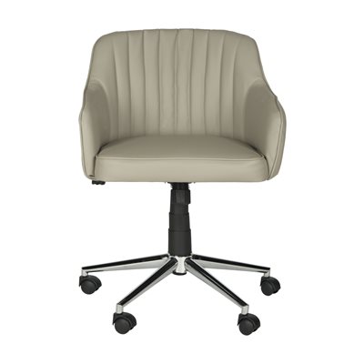 Safavieh Fox 20.9-in Grey Hilda Desk Chair