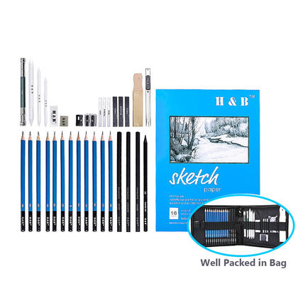 33 Pieces Professional Art Drawing Sketch Kit