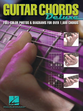 Guitar Chords Deluxe (Music Instruction): Full-Color Photos & Diagrams for Over 1,600 Chords